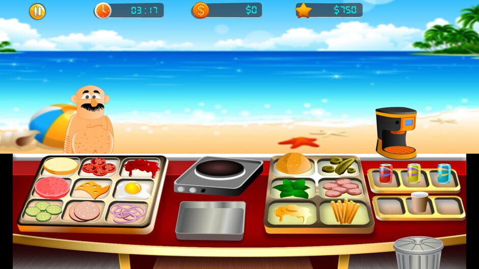 Beach Restaurant Screenshot