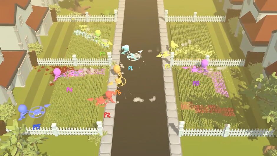 Lethal Lawns: Competitive Mowing Bloodsport Screenshot