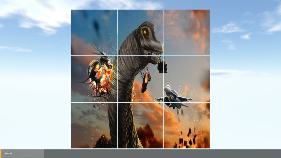 Dinosaur Hunt Puzzle Screenshot