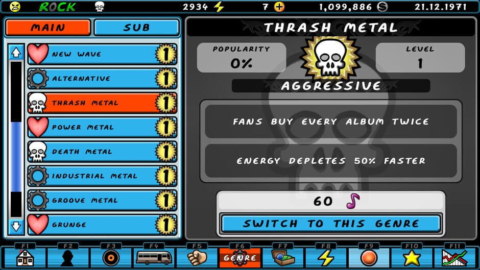 A Story of a Band Screenshot