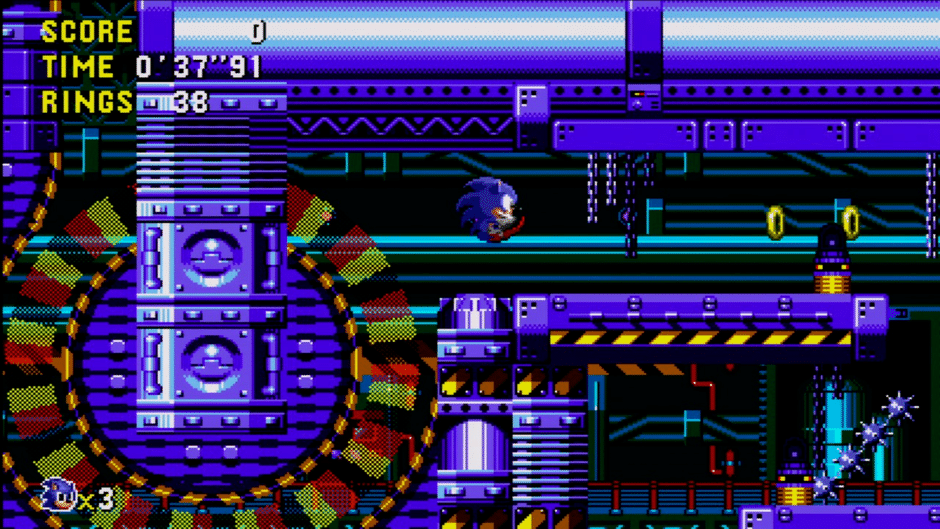 Sonic CD Screenshot