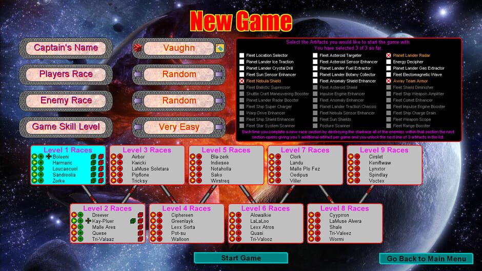 Star Fleet Armada: Rogue Adventures Screenshot