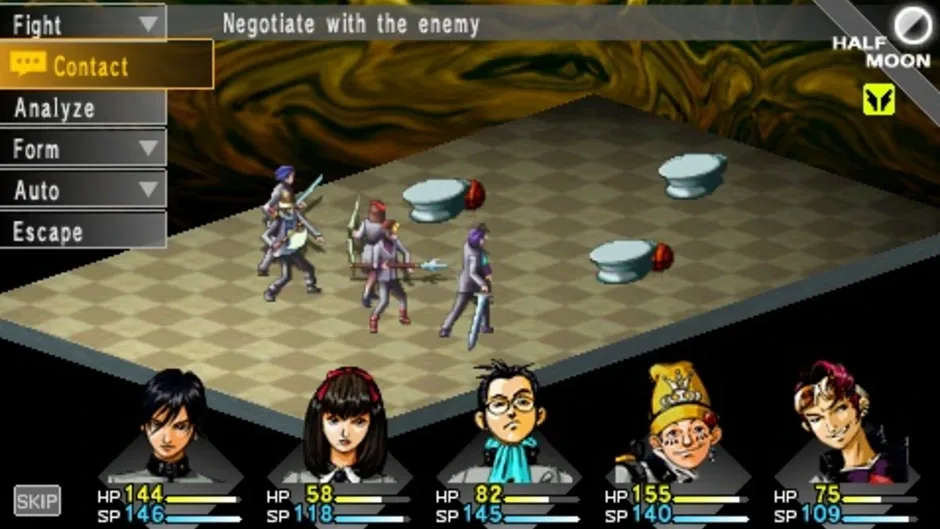 Shin Megami Tensei: Persona, captura de tela 2