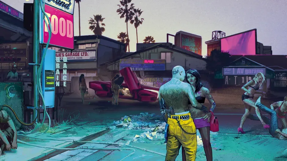 Кадър от Cyberpunk 2077