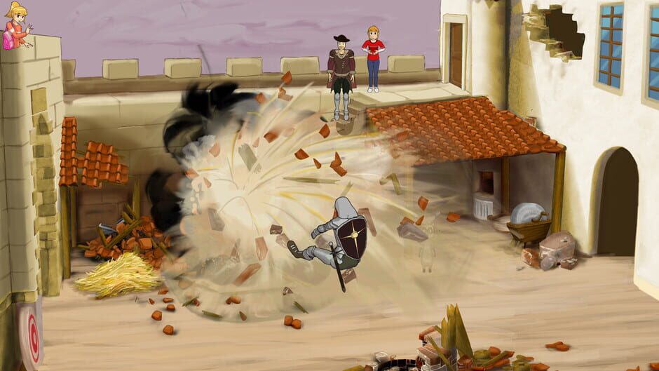 Sandra and Woo in the Cursed Adventure Screenshot