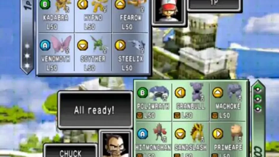 Pokémon Stadium 2, captura de tela 5