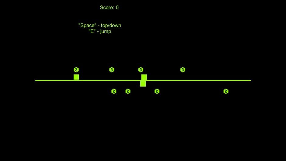 Psychedelic platformer screenshot