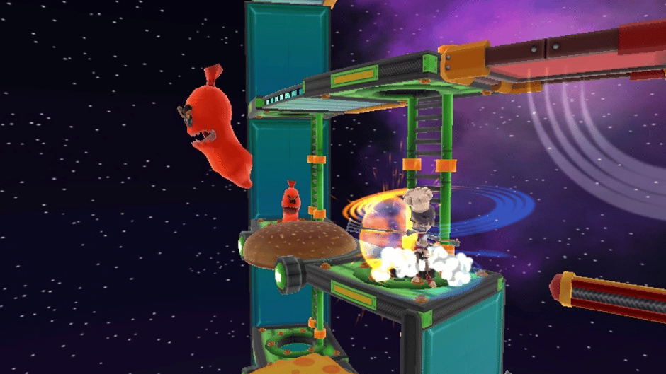 BurgerTime: World Tour Screenshot