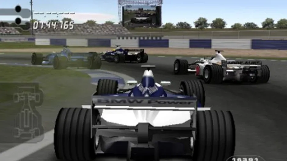 Formula One 2001, captura de tela 2