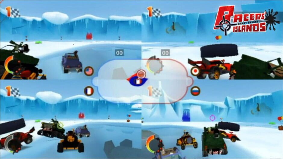 สกรีนช็อตจาก Racers' Islands: Crazy Arenas (รูปที่ 8)