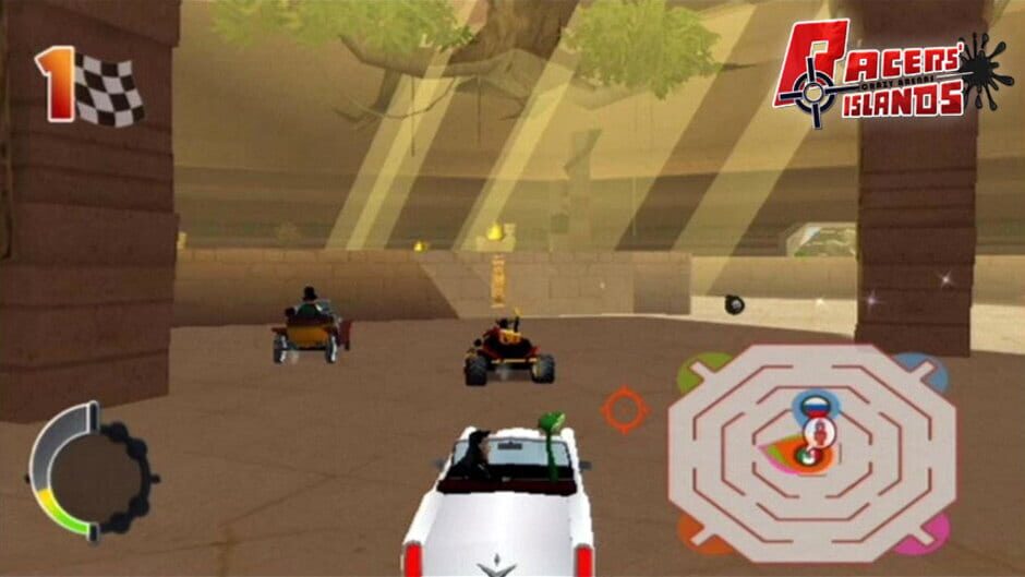 สกรีนช็อตจาก Racers' Islands: Crazy Arenas (รูปที่ 3)