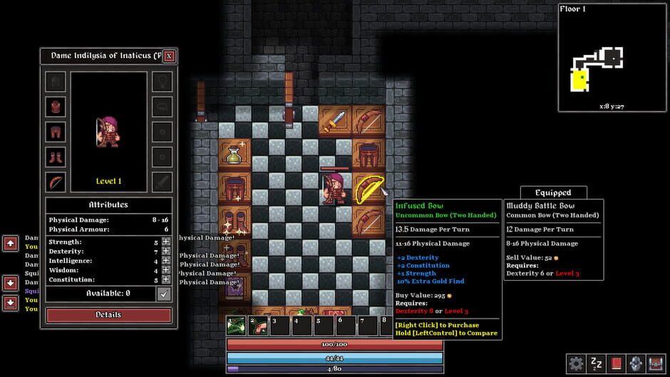 Claustrophobia: The Downward Struggle Screenshot