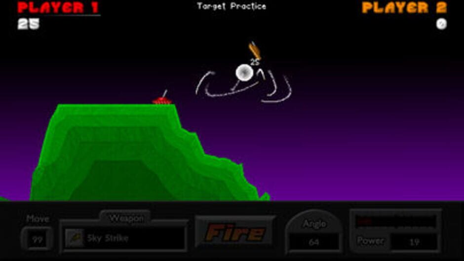 สกรีนช็อตจาก Pocket Tanks Deluxe (รูปที่ 7)