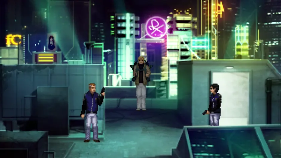 Technobabylon, captura de tela 2