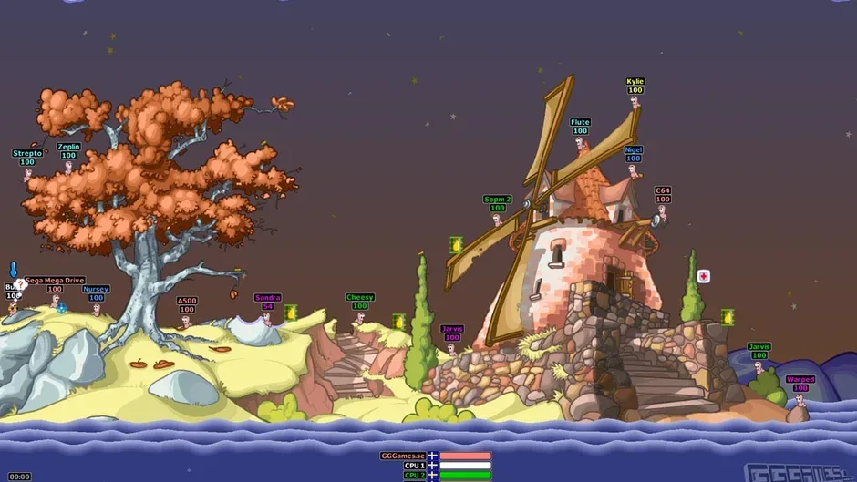 Worms 2, captura de tela 1