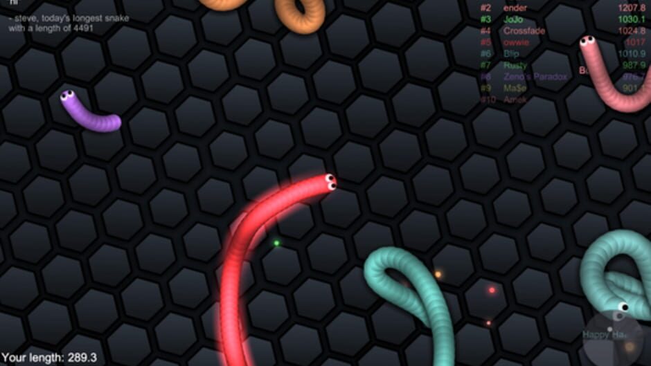 Screenshot Slither.io