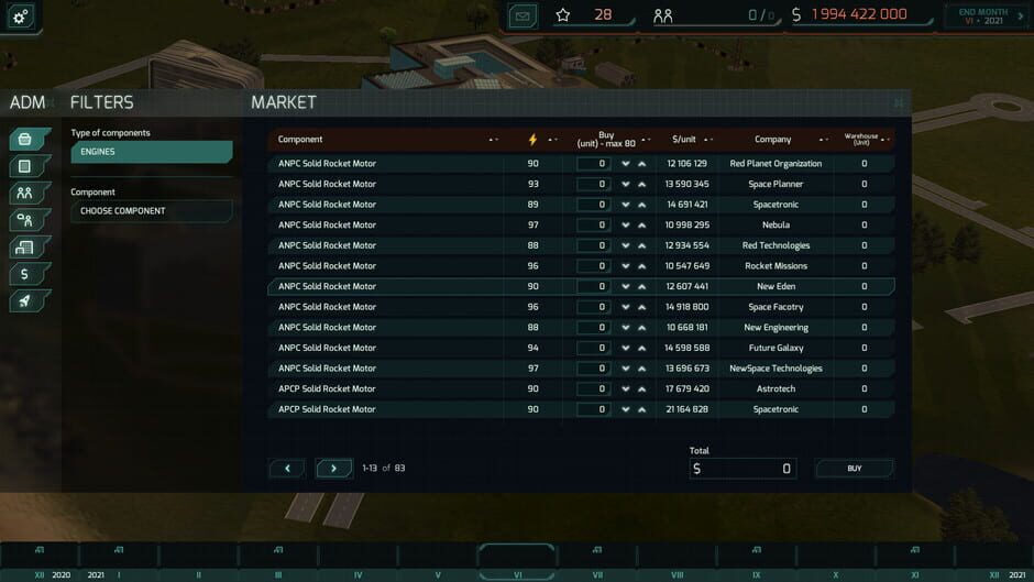 Race to Mars Screenshot