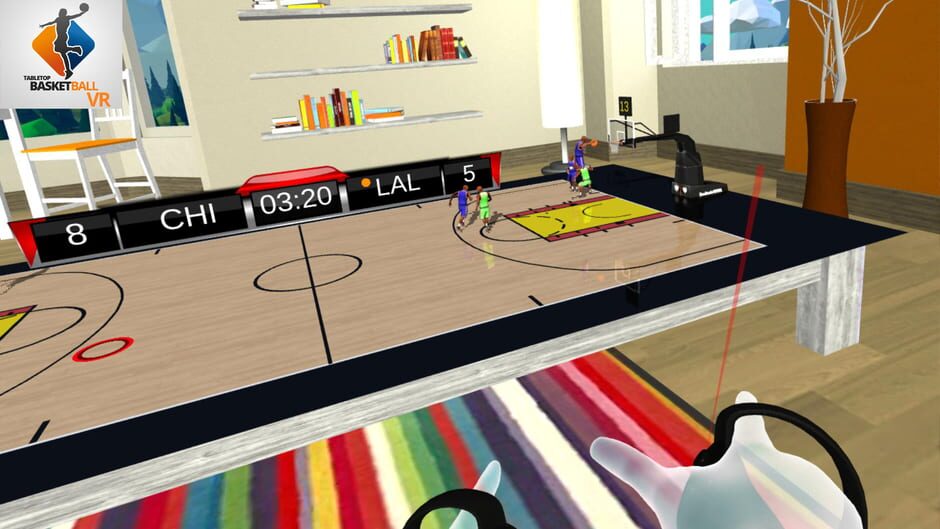 Tabletop Basketball VR Screenshot