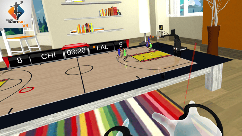Tabletop Basketball VR Screenshot