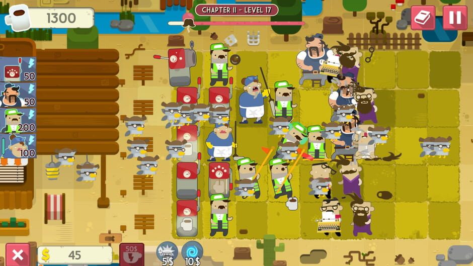 Hipster Attack Screenshot