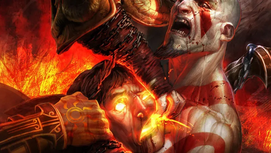 Кадър от God of War III