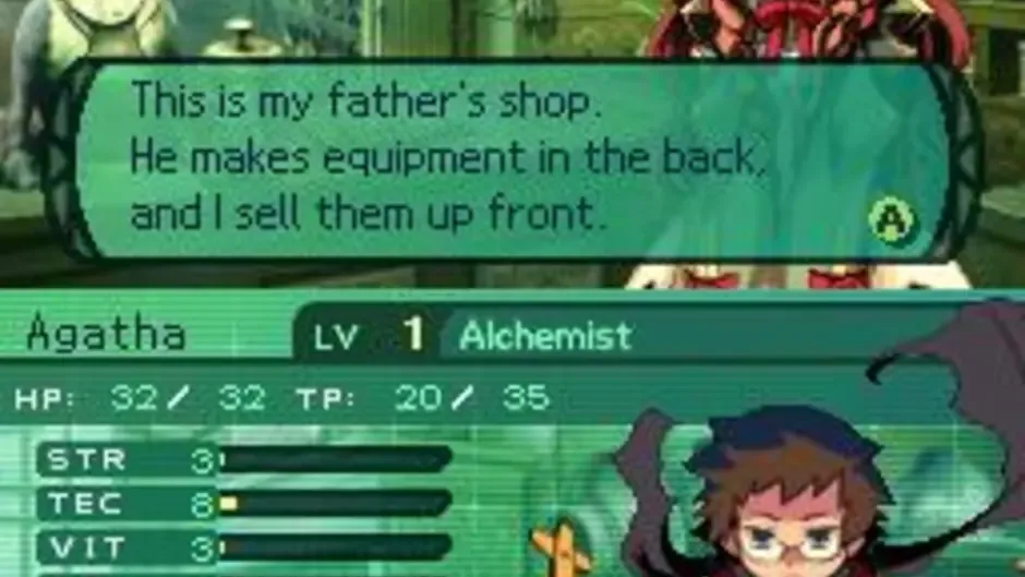 Screenshot 1 aus Etrian Odyssey II: Heroes of Lagaard