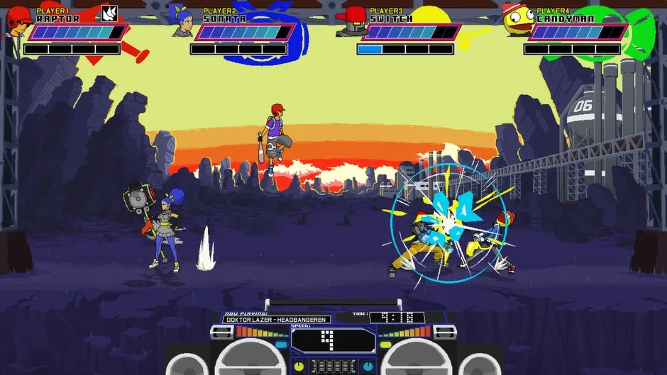 Lethal League, captura de tela 1