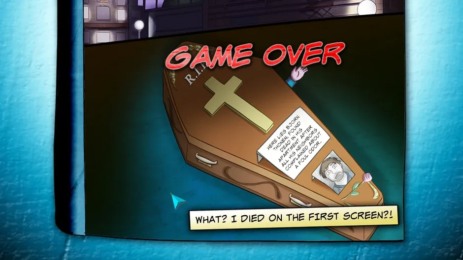 Demetrios: The Big Cynical Adventure, captura de tela 2