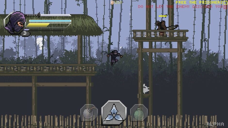 Pixel Shinobi: Nine demons of Mamoru Screenshot