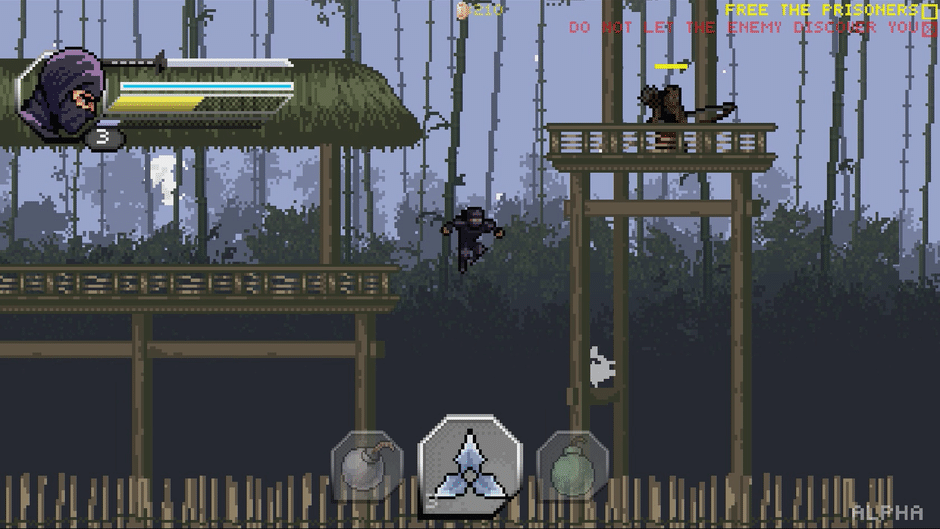 Pixel Shinobi: Nine demons of Mamoru Screenshot
