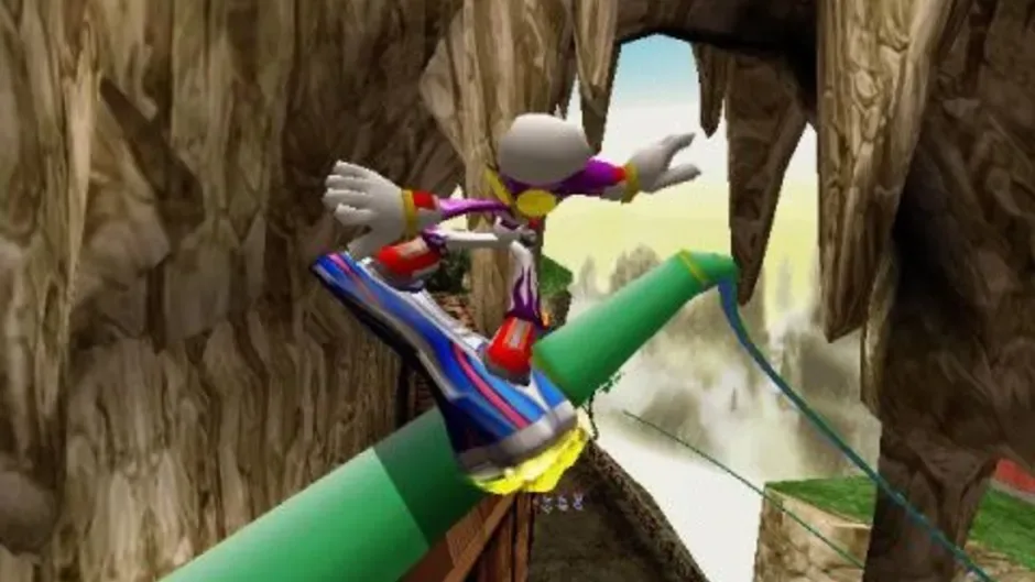 Sonic Riders: Zero Gravity, captura de tela 1