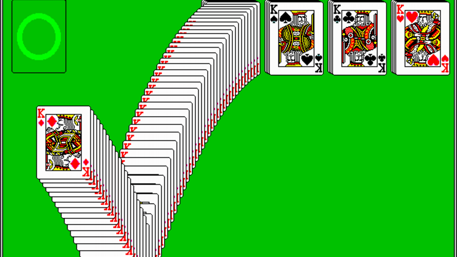 Microsoft Solitaire Screenshot