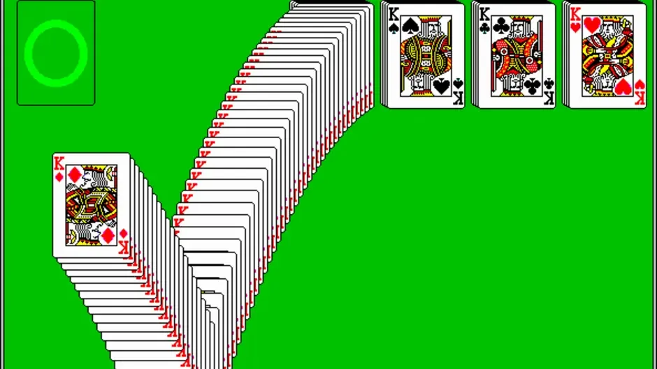 Microsoft Solitaire, captura de tela 2
