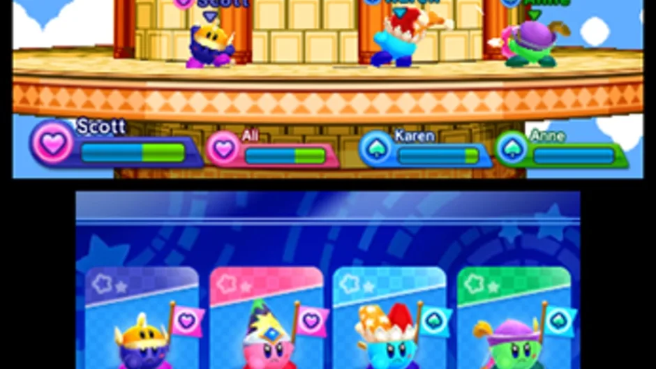 Kirby Fighters Deluxe, captura de tela 2