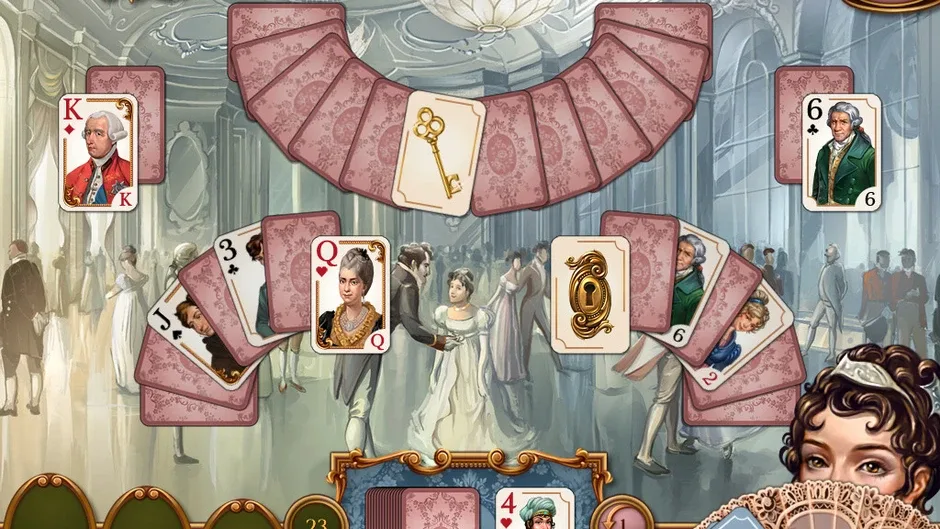 Regency Solitaire, captura de tela 1