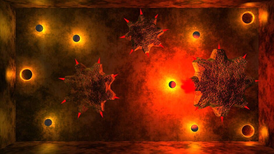 "Glow Ball" - The billiard puzzle game Screenshot