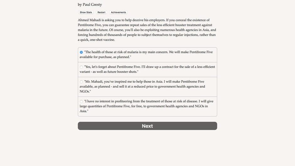 MetaHuman Inc. Screenshot