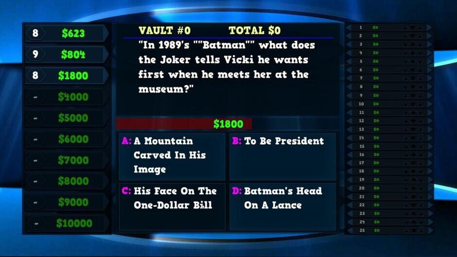 Trivia Vault: 1980's Trivia 2 Screenshot