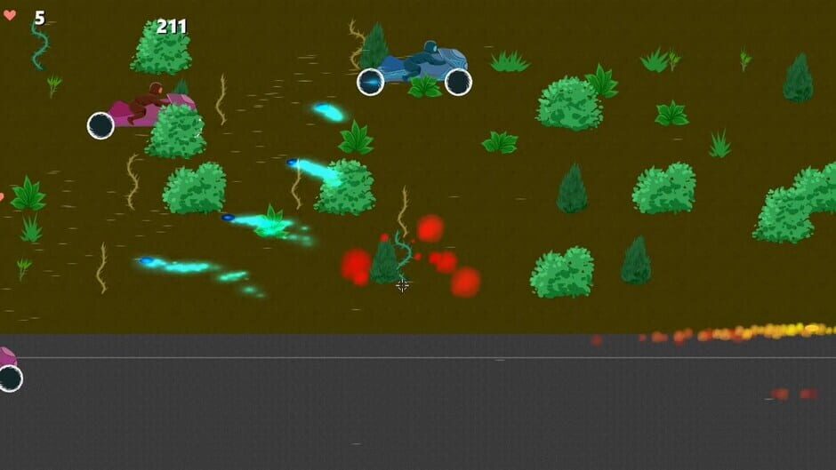 Learn to Drive on Moto Wars Screenshot