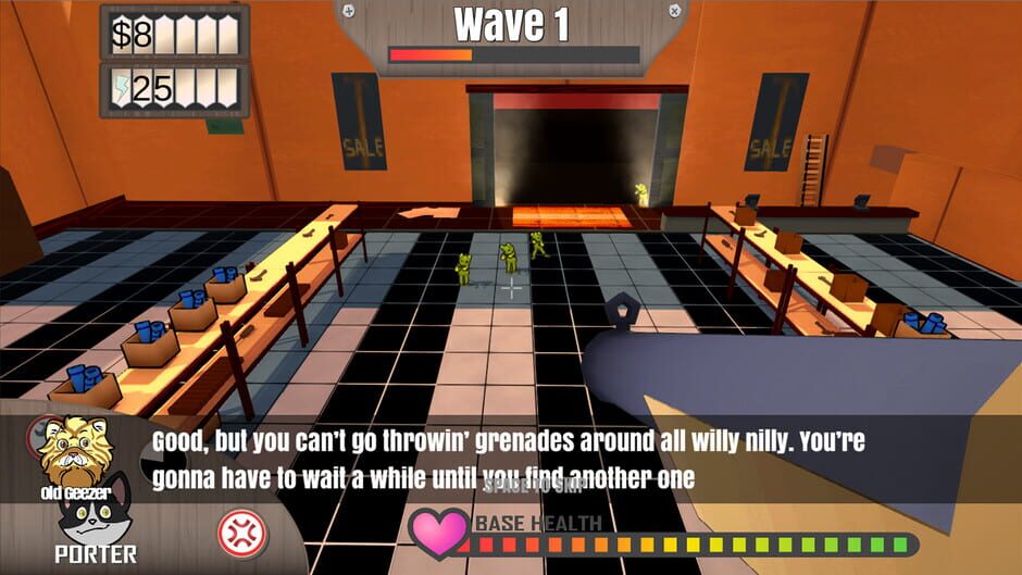 สกรีนช็อตจาก Zap Zap Zombie Cats (รูปที่ 4)