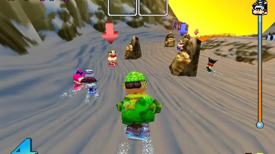 Screenshot 1 aus Snowboard Kids