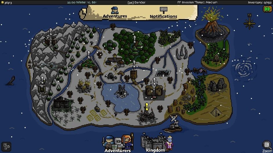 Adventurer Manager Screenshot