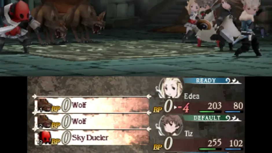 Bravely Default, captura de tela 5