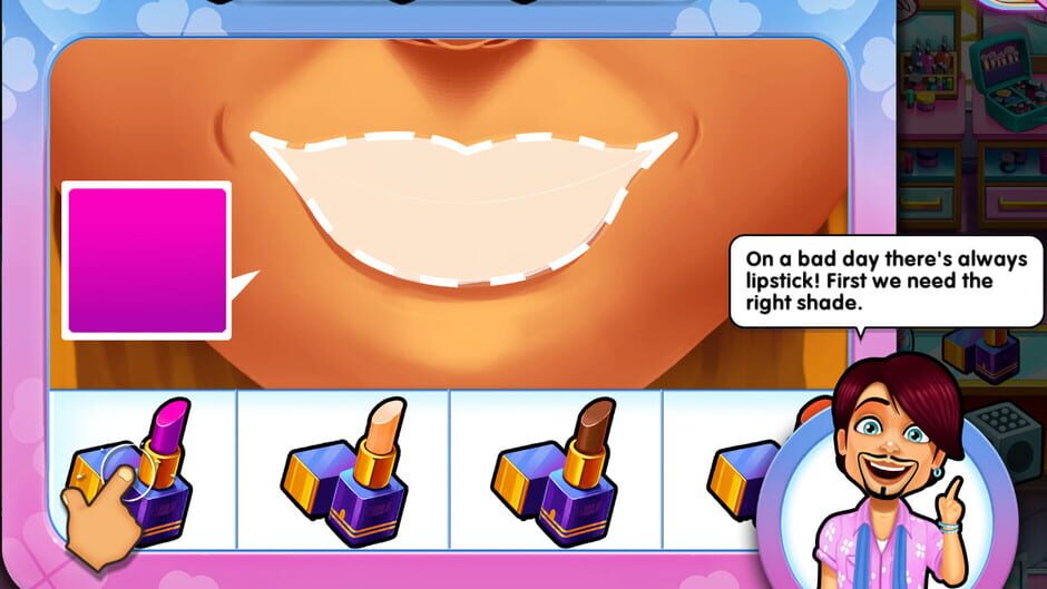 Sally's Salon: Kiss & Make-Up Screenshot