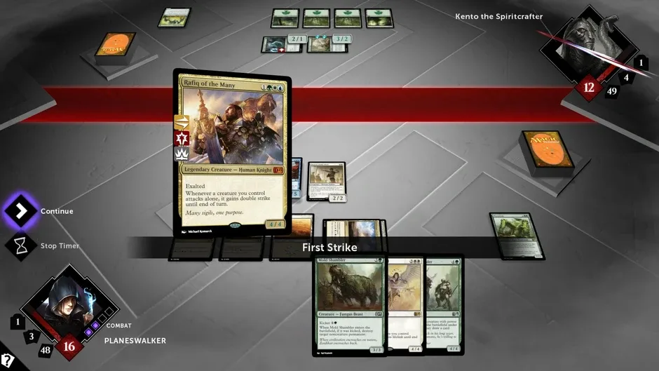 Magic: The Gathering - Duels of the Planeswalkers 2015, captura de tela 1