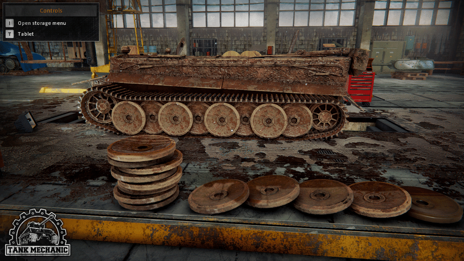 Tank Mechanic Simulator Screenshot