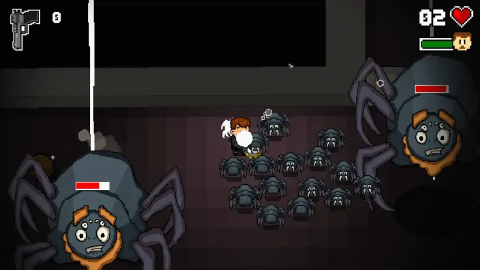 Mustache in Hell