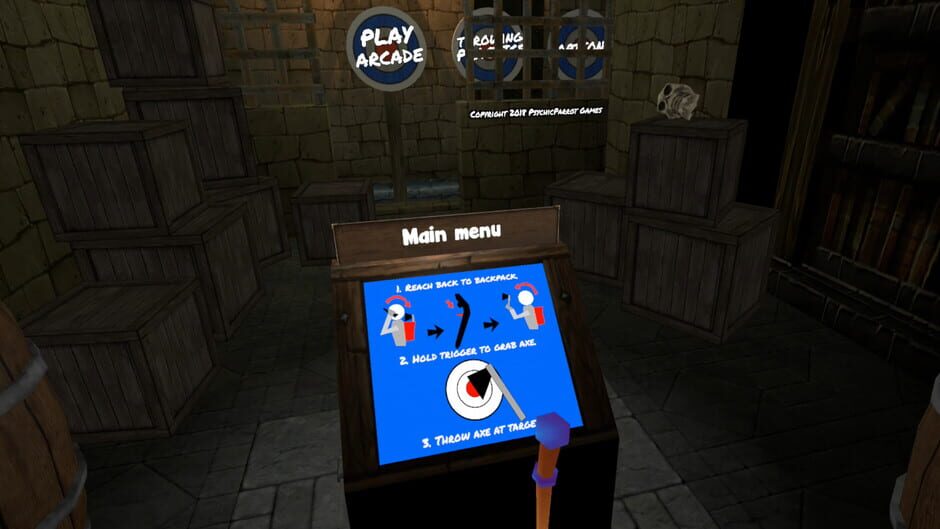 Axe Throw VR Screenshot