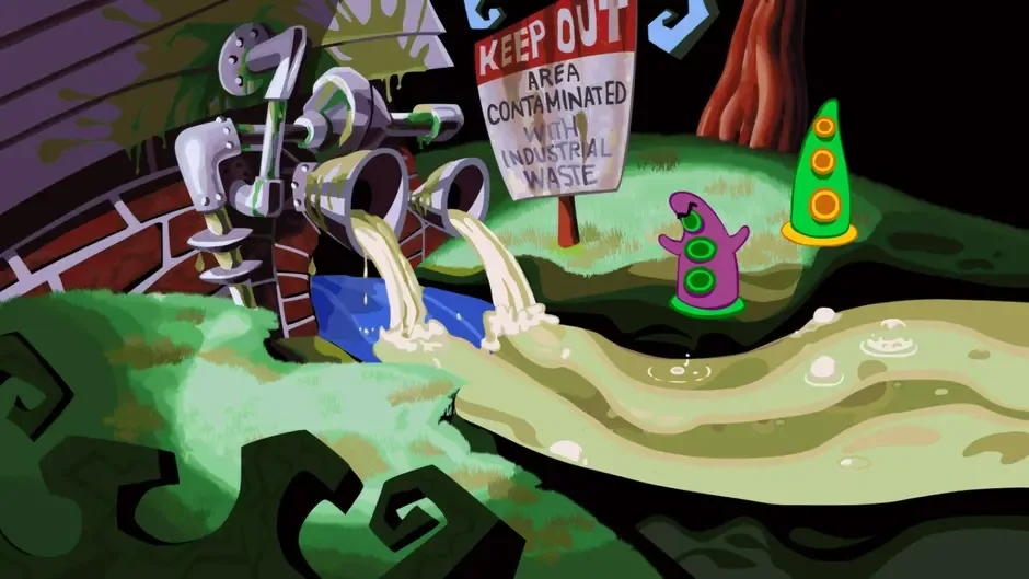 Day of the Tentacle Remastered, captura de tela 2