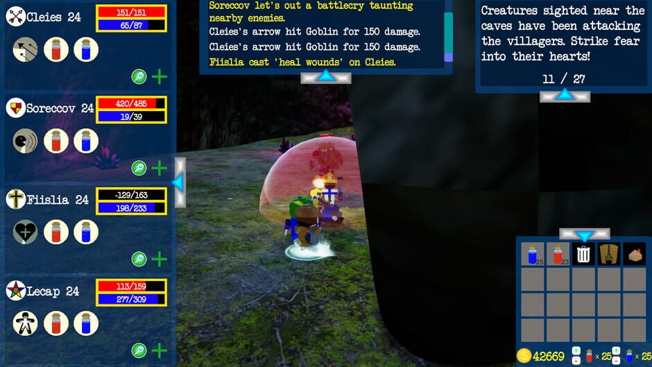 สกรีนช็อตจาก Quests Unlimited (รูปที่ 5)
